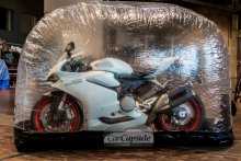 Ducati 959 in der Bikecapsule Galeriebild