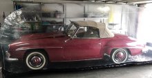 Mercedes SL W121 CarCapsule Mercedes SL W121 CarCapsule